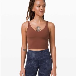 lululemon Align tank size 8 ancient copper
